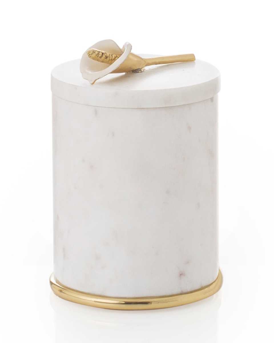 Calla Lily Round Container
